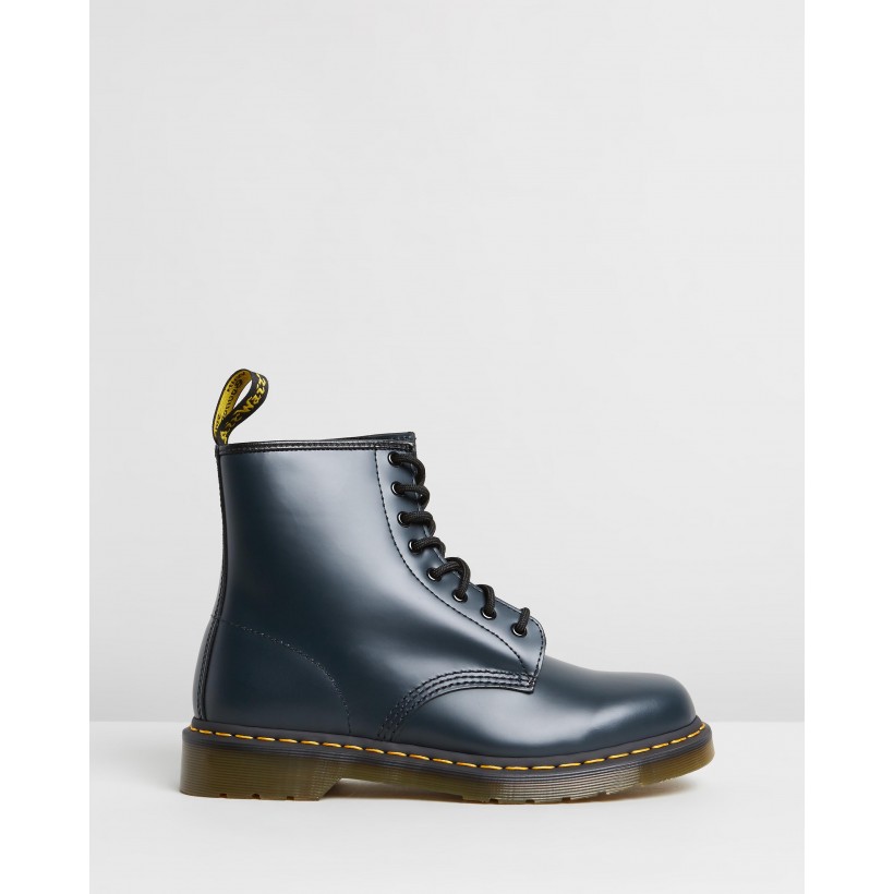 1460 8-Eye Boots - Unisex Navy by Dr Martens