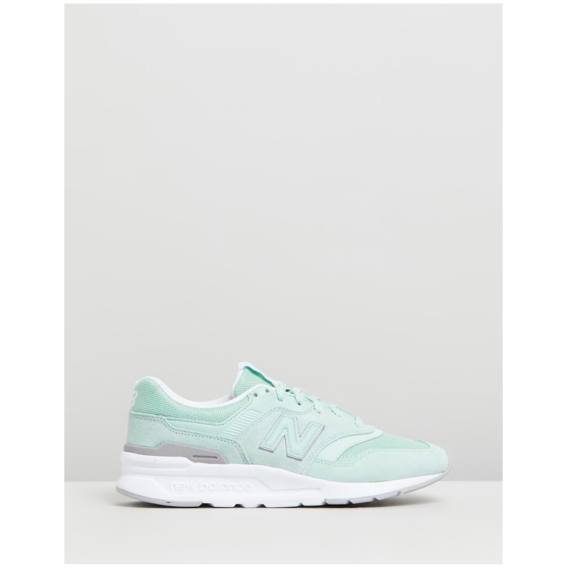 997H - Women's White & Agave by New Balance Classics