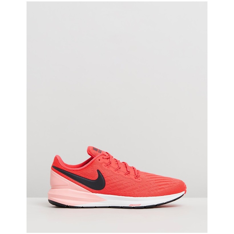 Air Zoom Structure 22 - Women's Ember Glow, Oil Grey & Bleached Coral by Nike