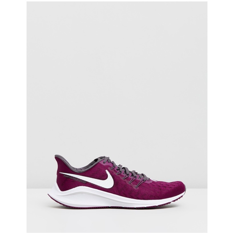Air Zoom Vomero 14 - Women's True Berry, White, Thunder Grey & Teal Tint by Nike