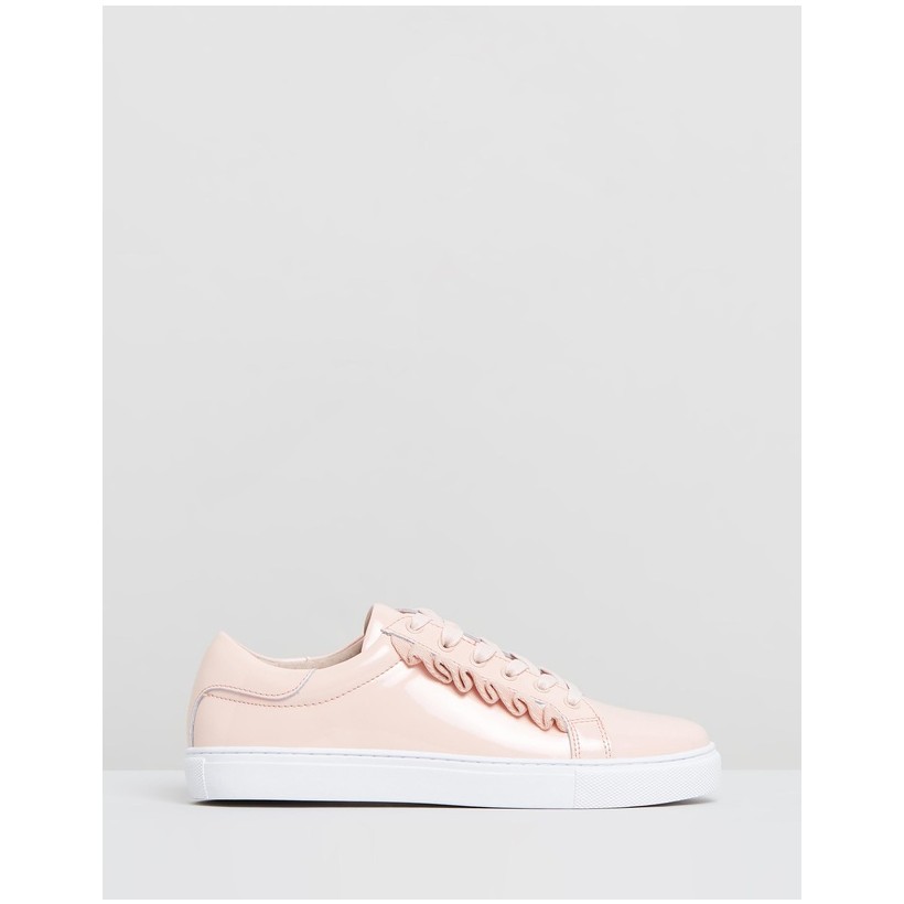 Alexis Frill Sneakers Pink Patent by Walnut Melbourne