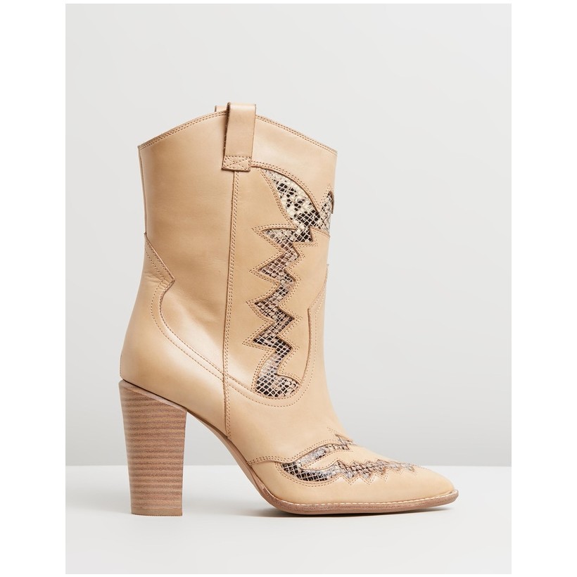 Americana Western Boots Cappuccino by Bronx
