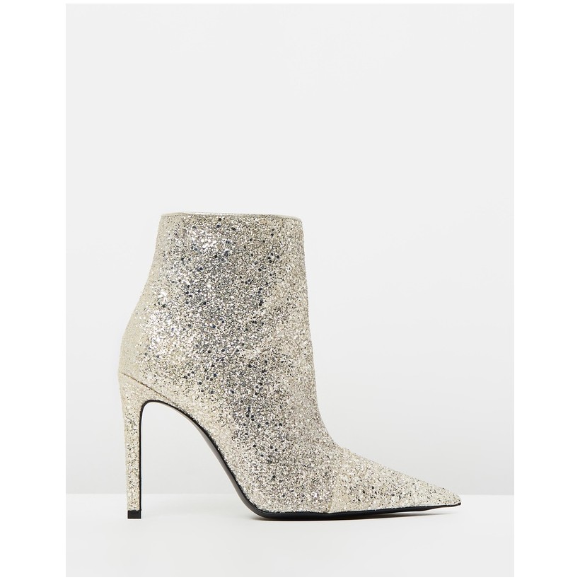 Anastasie Boots Silver Glitter by Camilla And Marc