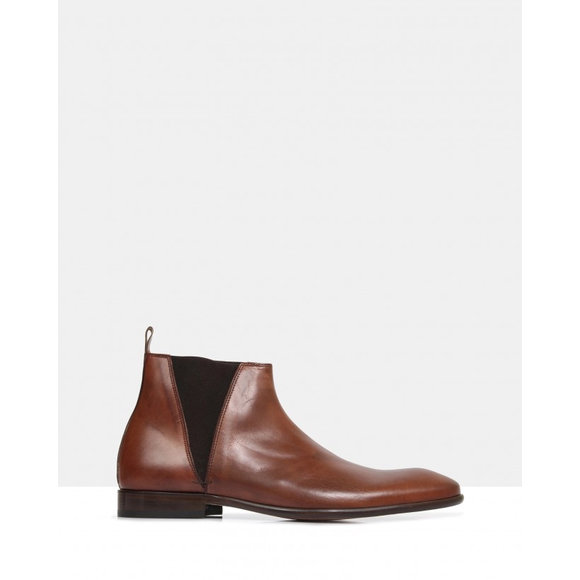 Anderson Ankle Boots Brown by Brando