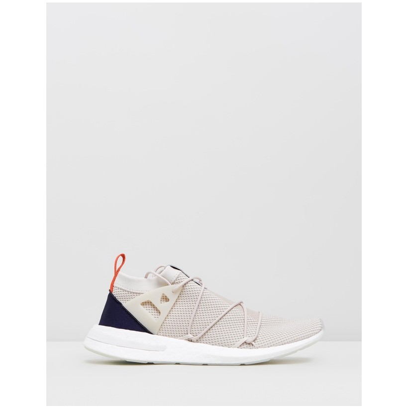 Arkyn Knit Shoes - Women's Clear Brown, Light Brown and Collegiate Navy by Adidas Originals