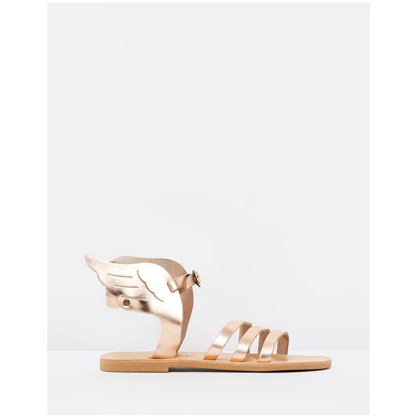 Athena Sandals Rose Gold by Ammos