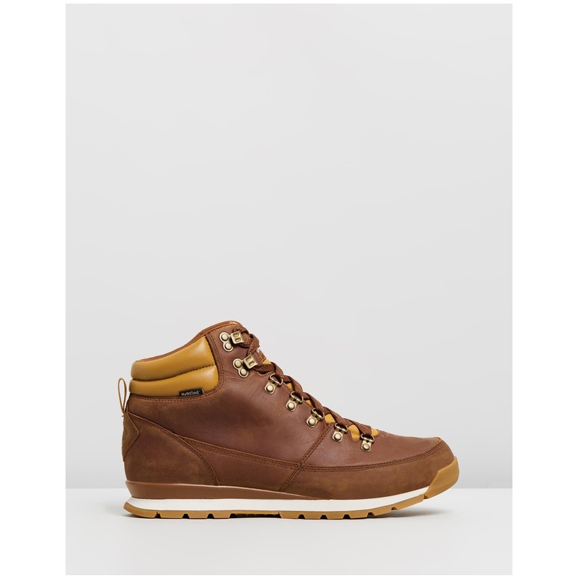 Back-To-Berkeley Redux Leather Boots - Men's Dijon Brown & Tagumi Brown by The North Face