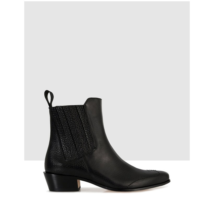 Bardsley Ankle Boots Black by Beau Coops