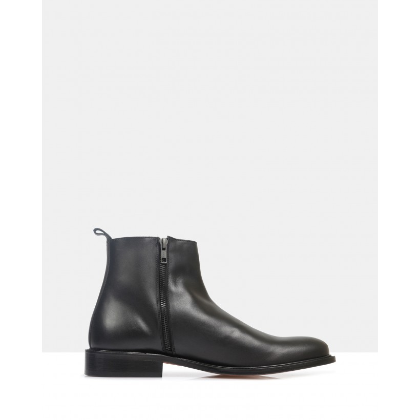 Barnes Ankle Boots Nero by Brando