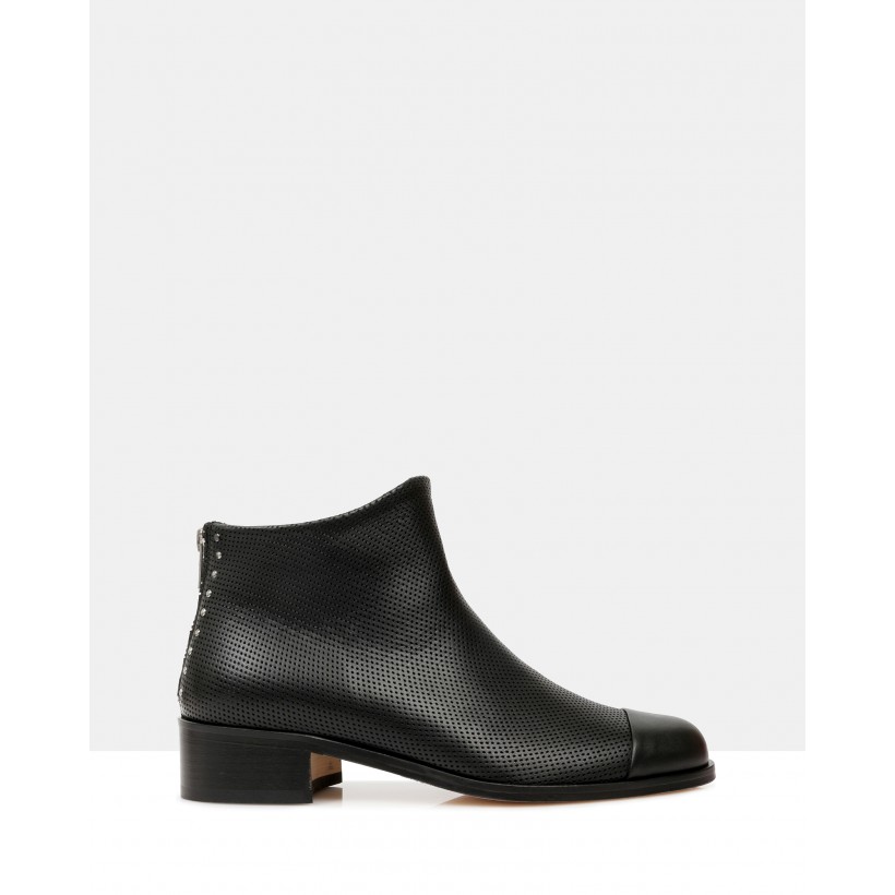 Beau5 Ankle Boots Black by Beau Coops