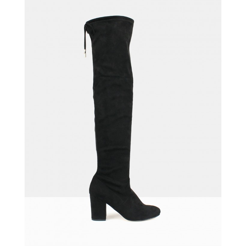 Bold Over-The-Knee Boots Black by Betts