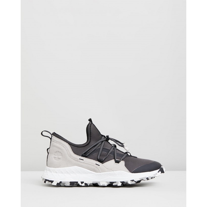 Brooklyn LF Super Oxford Sneakers Black Mesh by Timberland