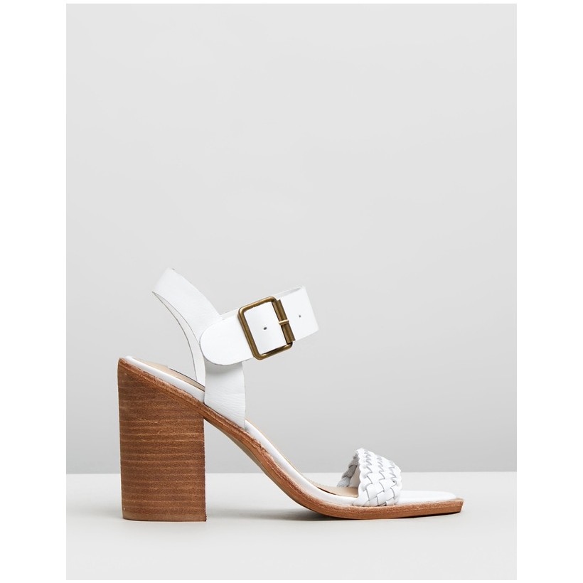 Cadence White Leather by Steve Madden
