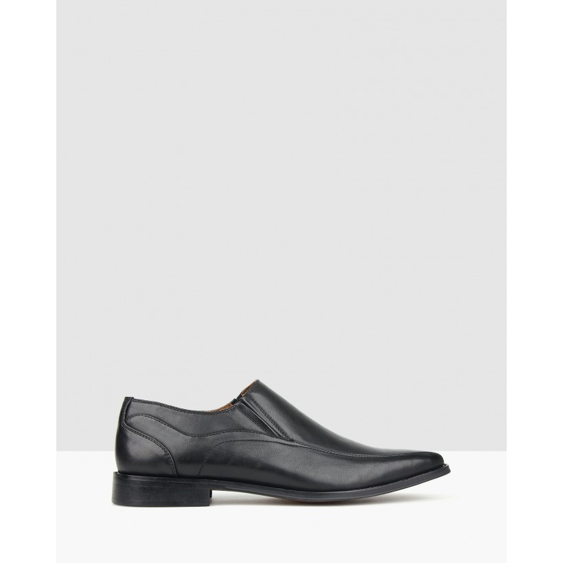 Canter Slip On Dress Shoes Black by Betts