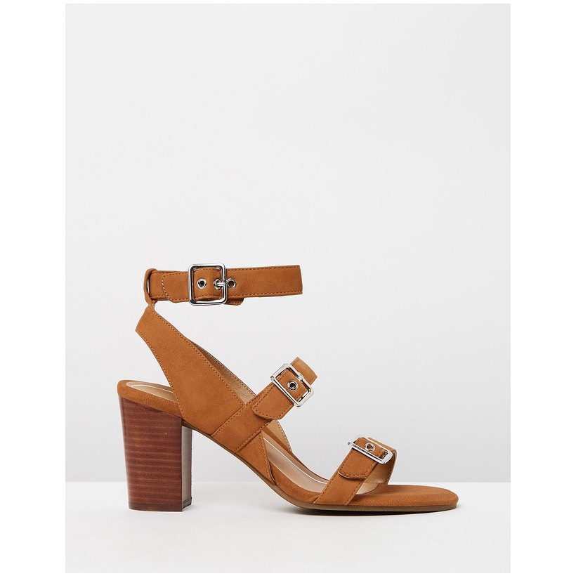 Carmel Heeled Sandals Saddle by Vionic