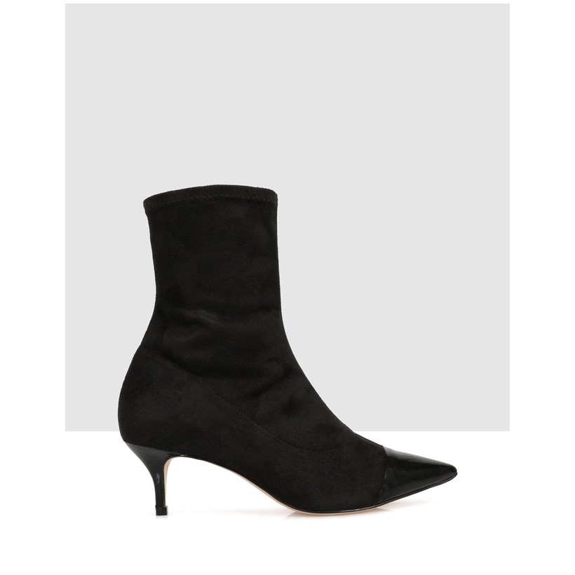 Carmen Ankle Boots Black by S By Sempre Di