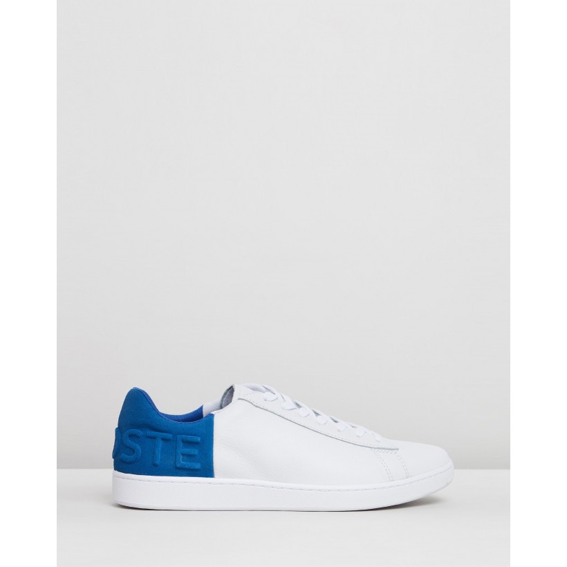 Carnaby Evo - Men's White & Blue by Lacoste