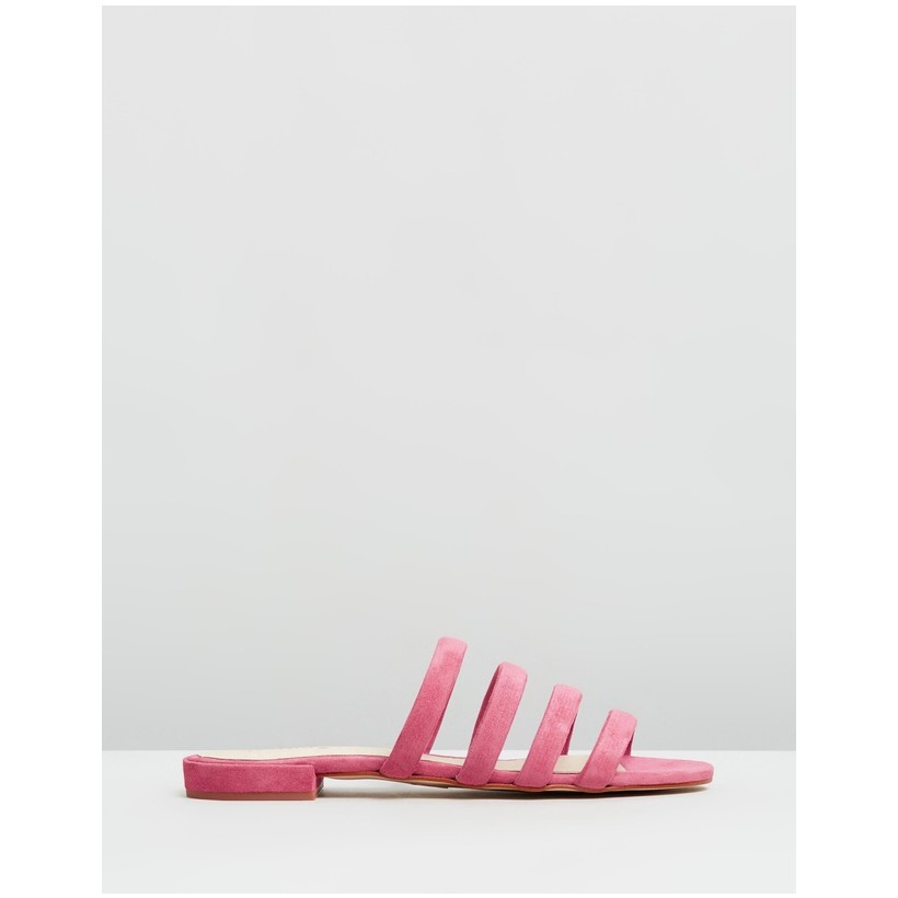 Cecile Flats Dust Pink by Alohas Sandals
