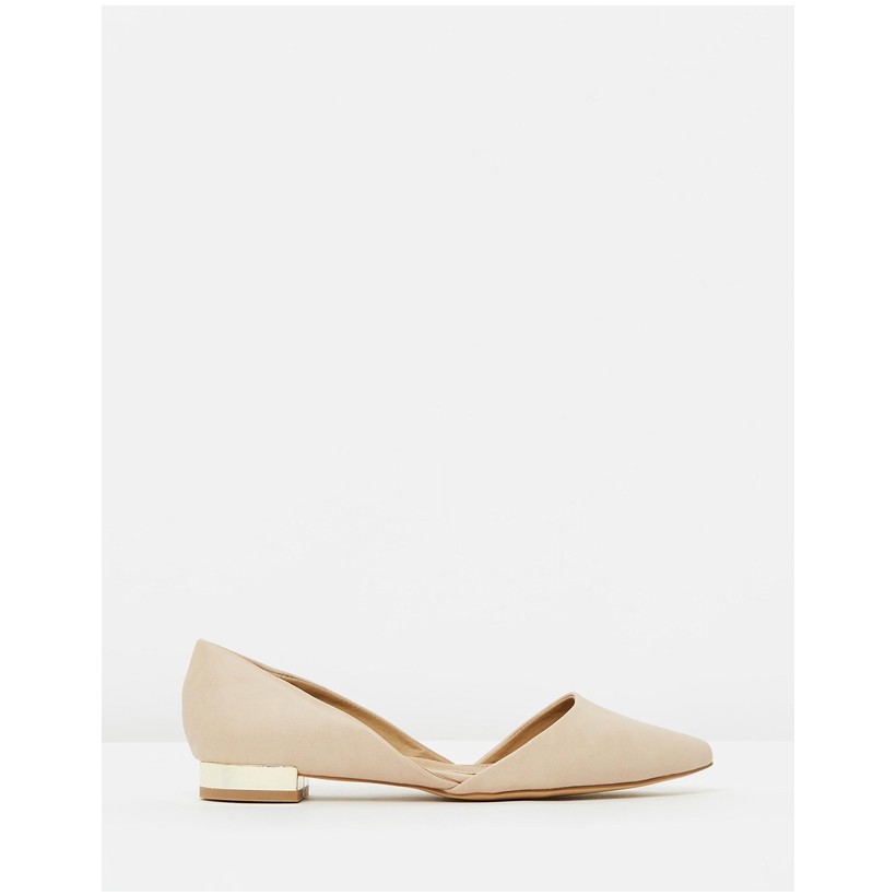 Celina Flats Nude Smooth by Spurr