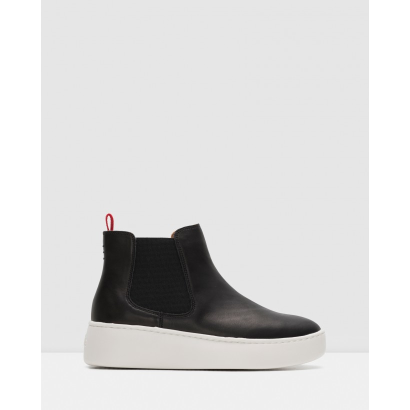 Chelsea City Boots Black by Rollie