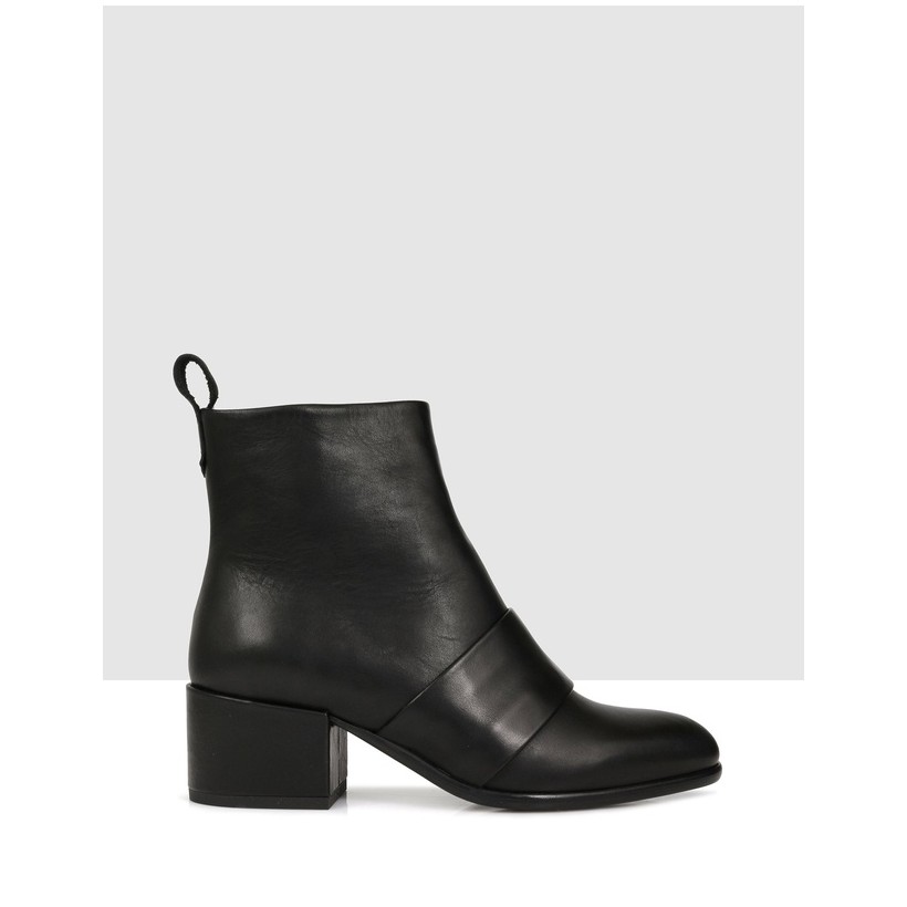 Chester Ankle Boots Black by Beau Coops