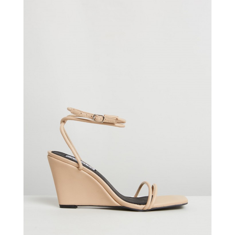 Chloe Wedges Taupe by Caverley