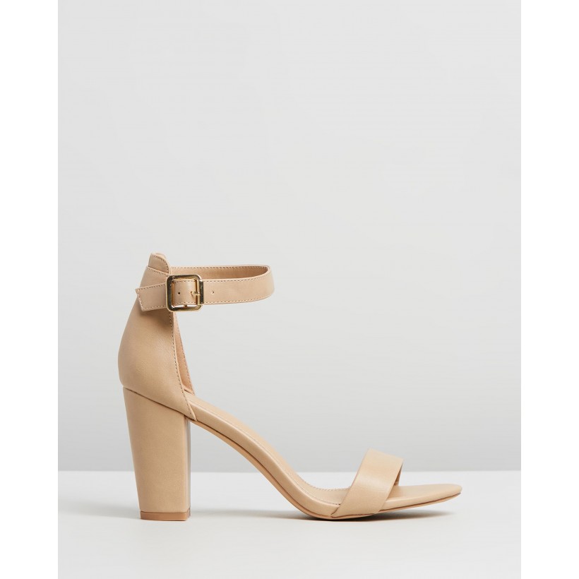 Clare Heels Nude Smooth by Spurr