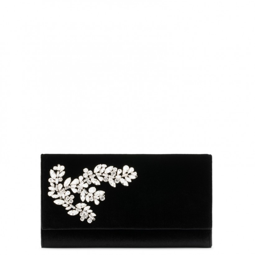 CLEOPATRA CRYSTAL Black By Giuseppe Zanotti