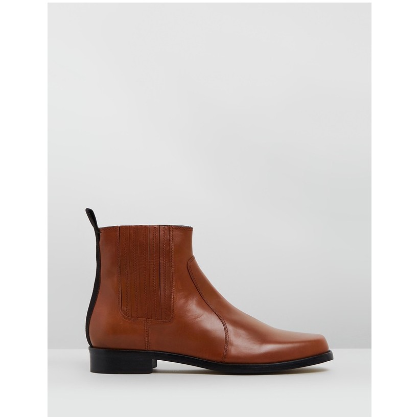 Cobain Chelsea Boots Brown by Joseph