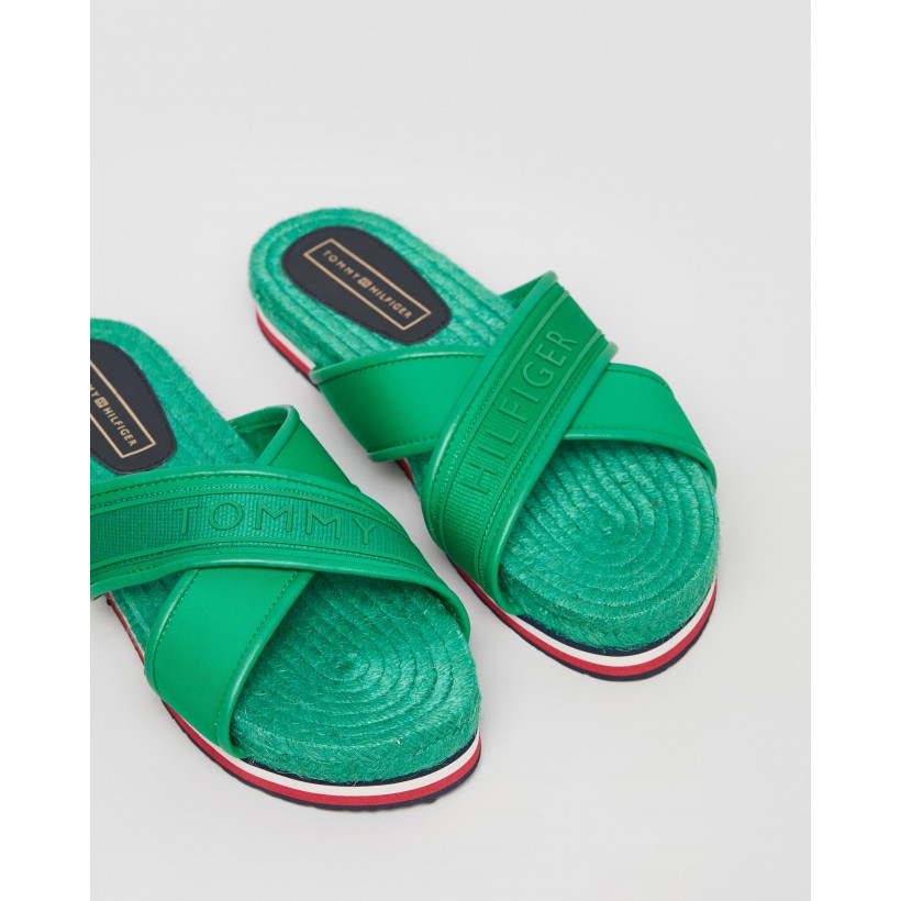 Colourful Flat Sandals - Women's Jelly Bean by Tommy Hilfiger
