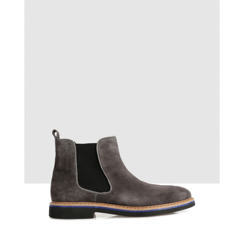 Crowe Ankle Boots Grey by Brando
