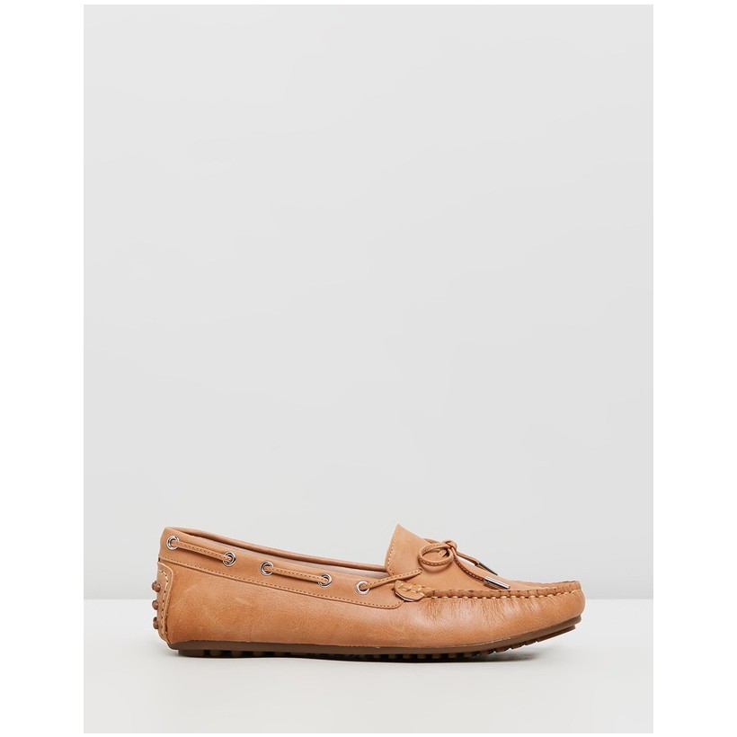 Daria Leather Loafers Tan by Walnut Melbourne