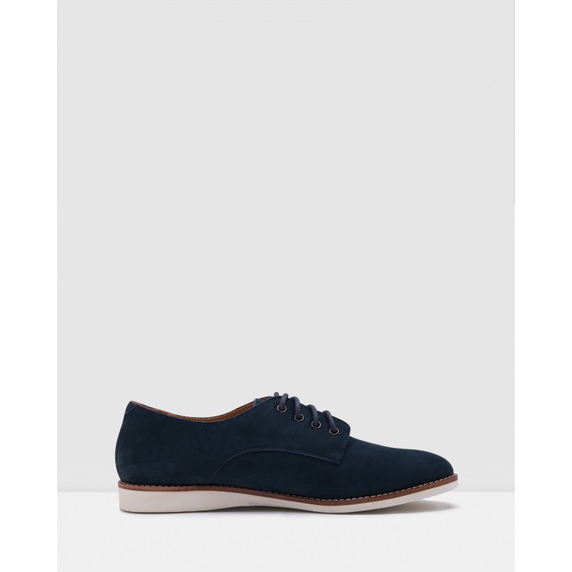 Derby Mens Shoes Navy by Rollie