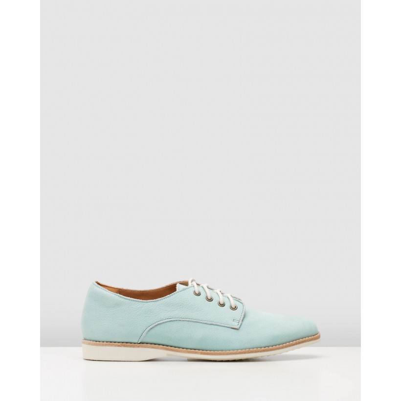 Derby Shoes Baby Blue by Rollie