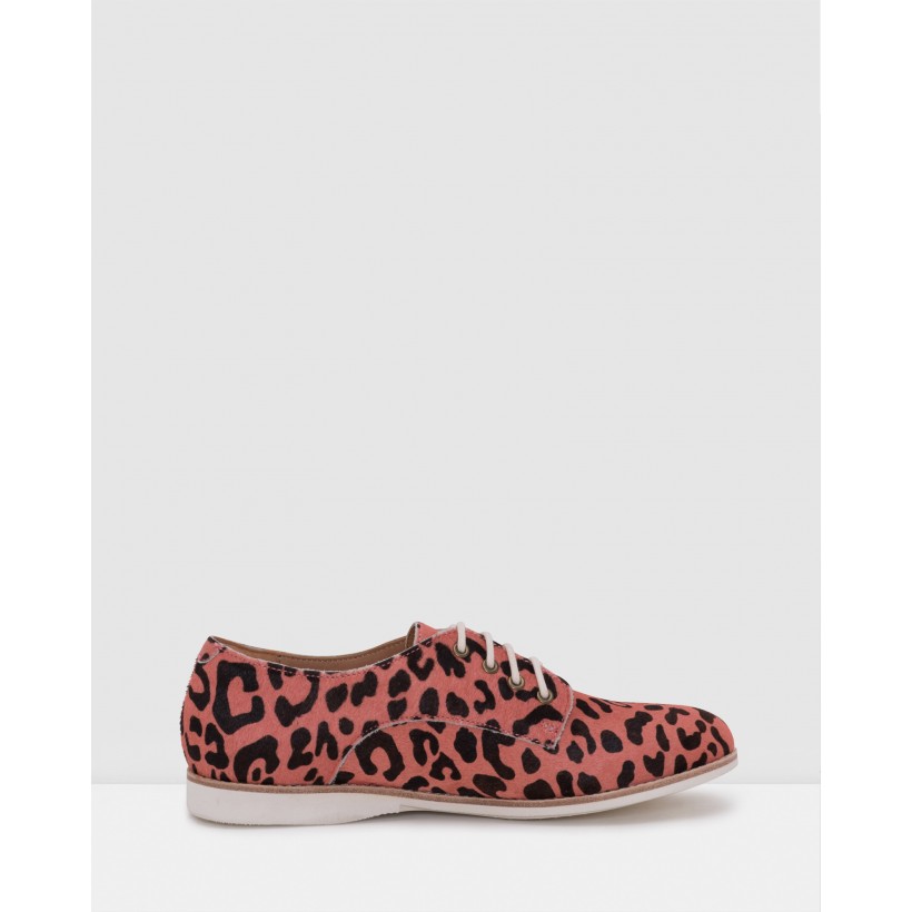 Derby Shoes Coral Leopard by Rollie