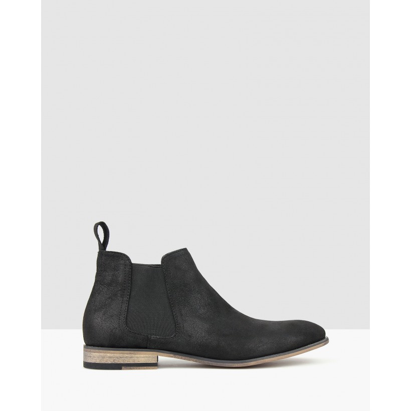 Dragon Chelsea Boots Black by Betts
