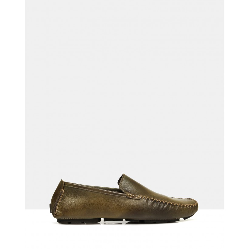 Drive Loafers Olive by Brando