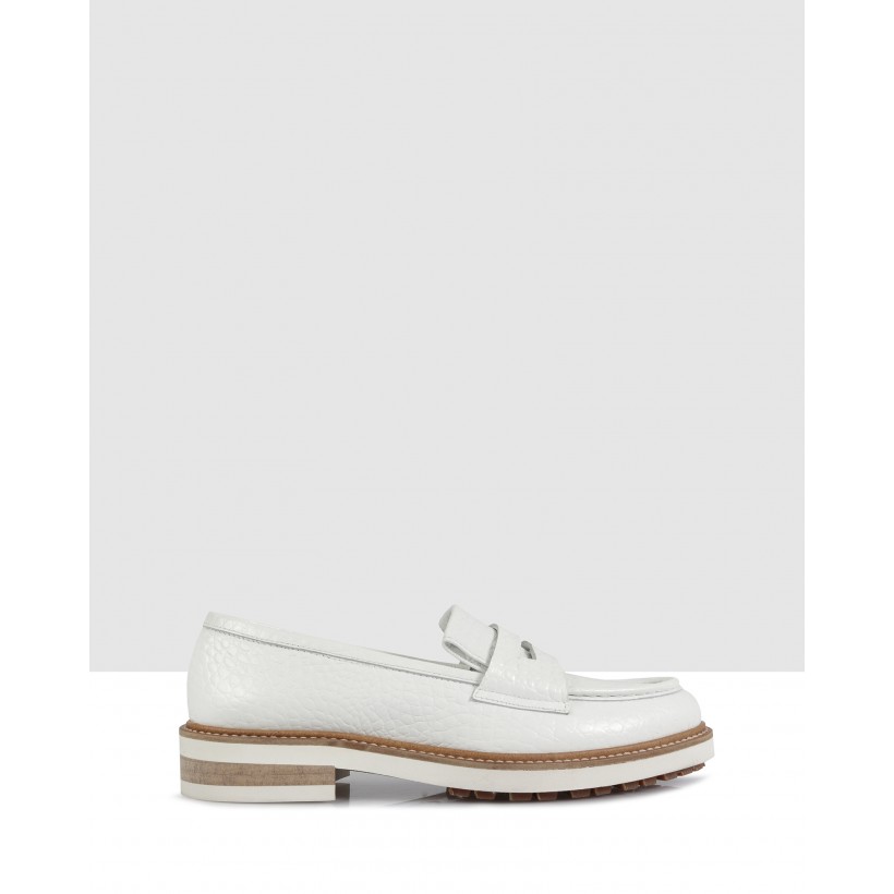 Duke Loafers Bianco by Beau Coops