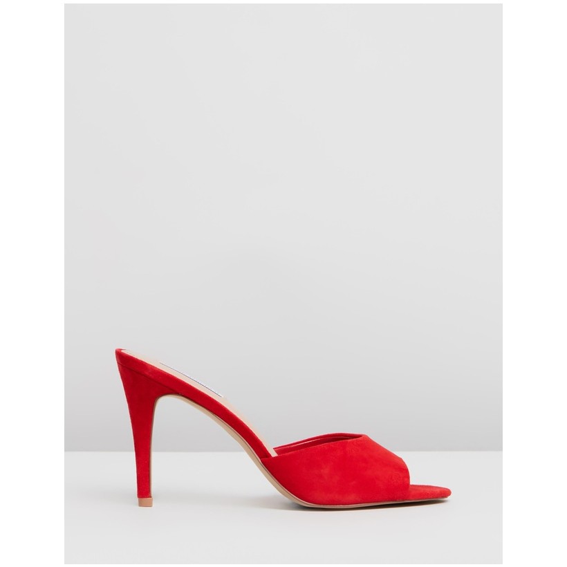 Erin Red Suede by Steve Madden