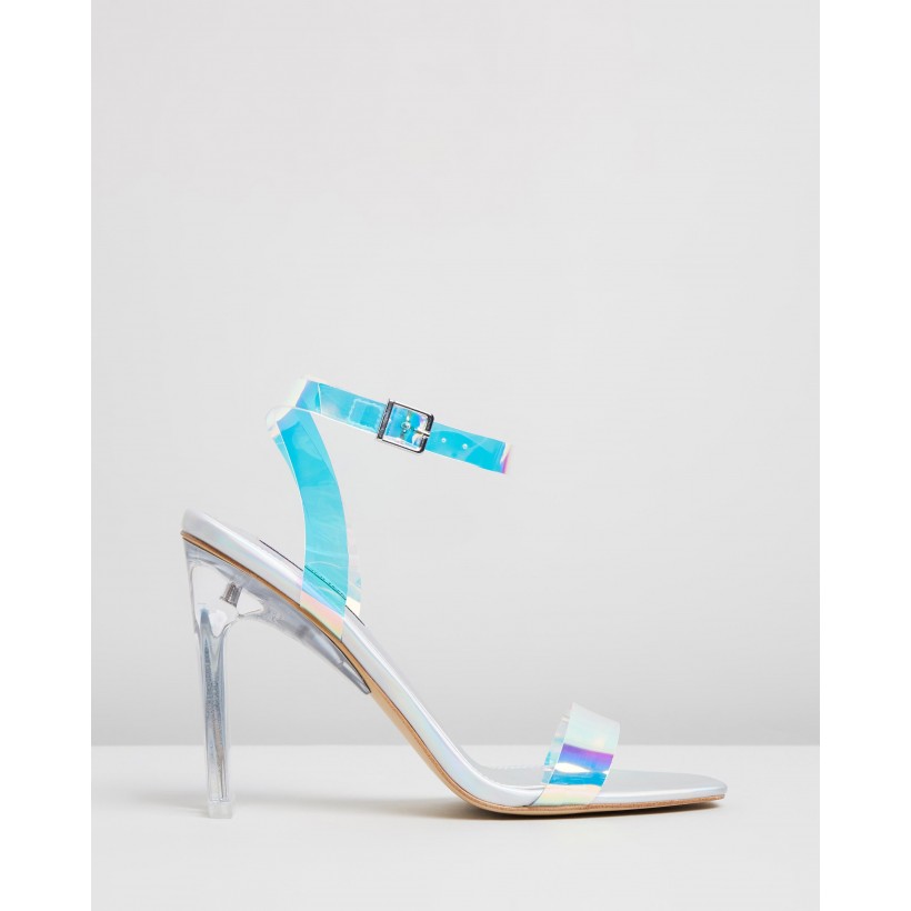 Fancy Heels Silver Holographic by Windsor Smith