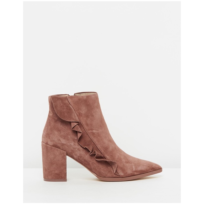 Finley Rosewood Suede by Nude