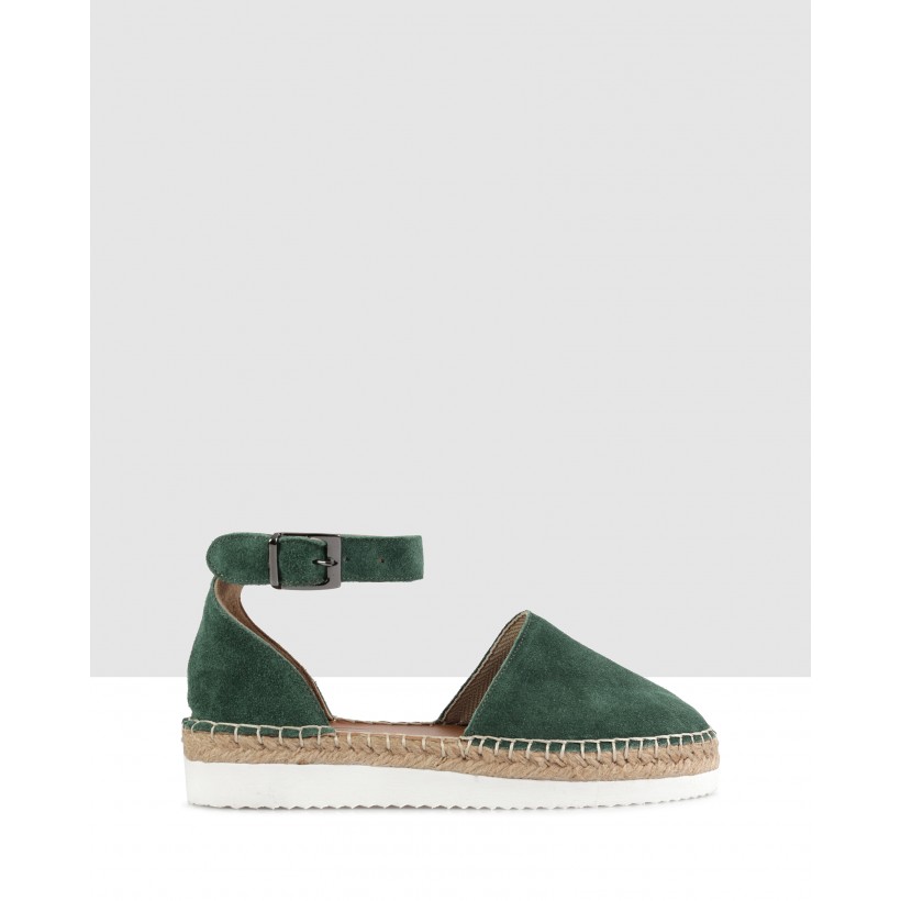 Fiordaliso Espadrilles Green by S By Sempre Di