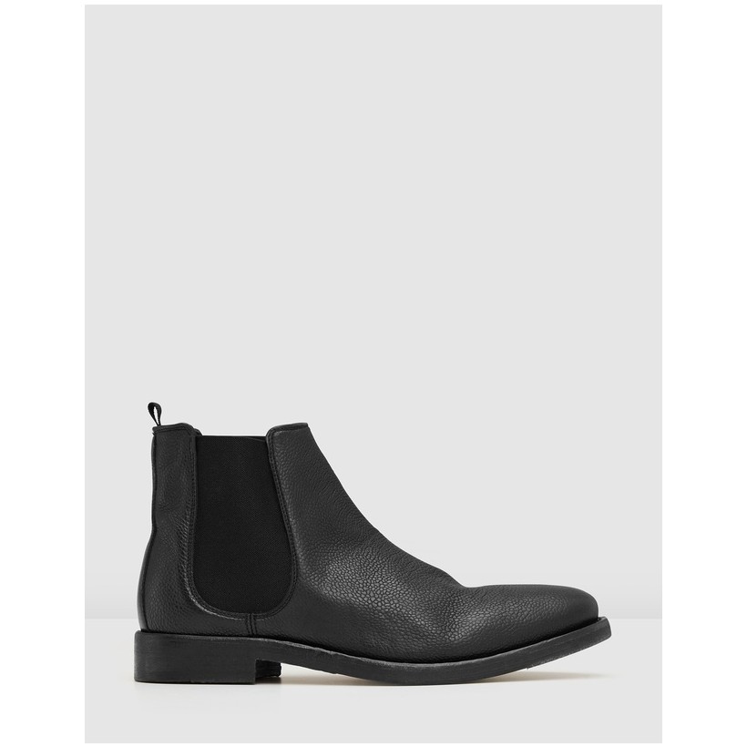 Floyd Chelsea Boots Black by Aquila