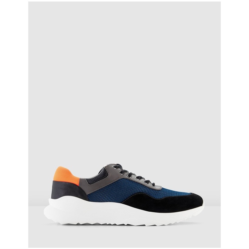 Flyer Sneakers Navy by Aquila
