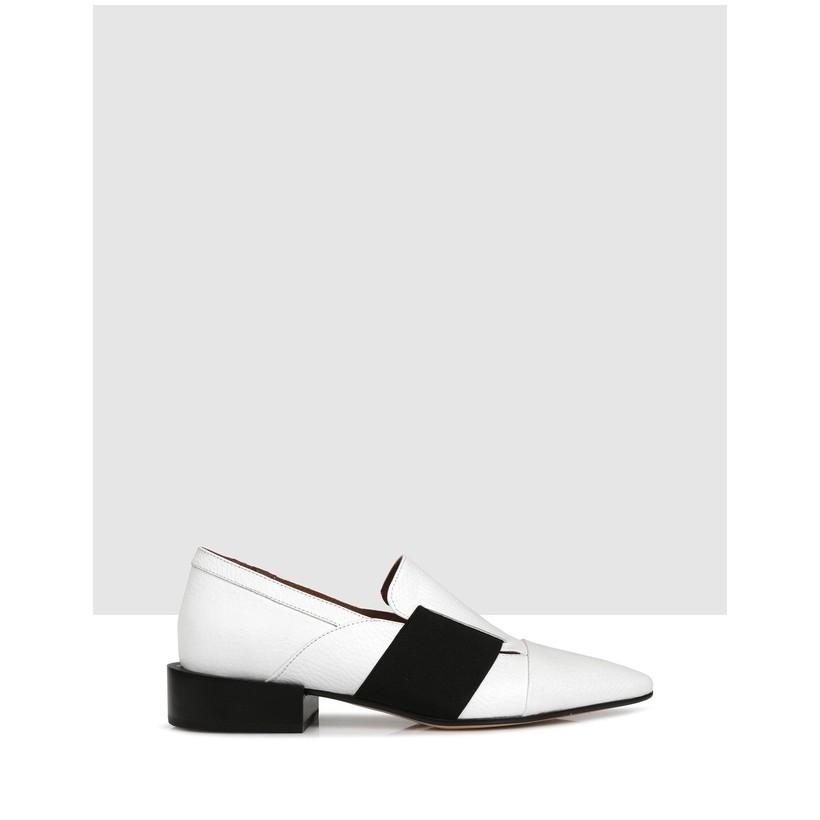 Franklin Slip Ons White by Beau Coops