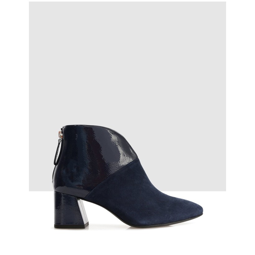 Fulvia Ankle Boots NAVY by S By Sempre Di