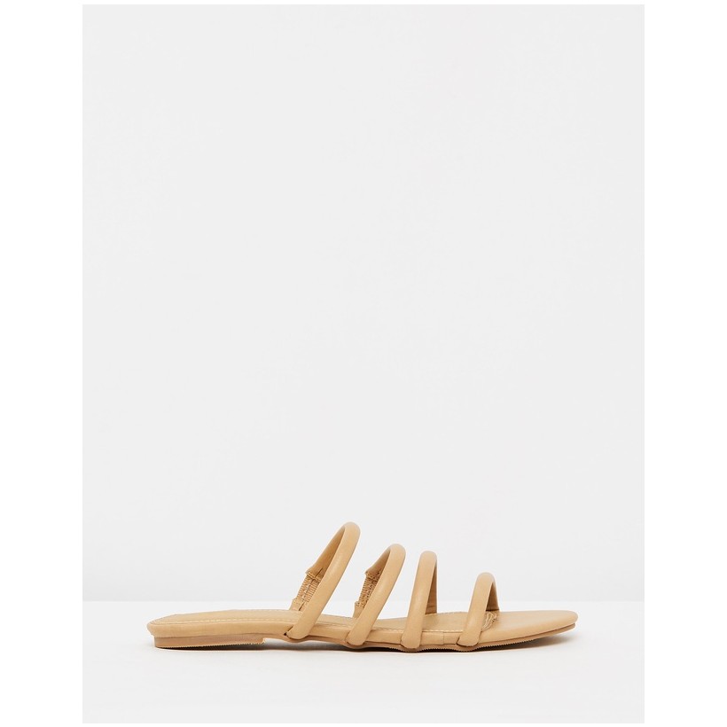 Gabriella Slides Nude Smooth by Spurr