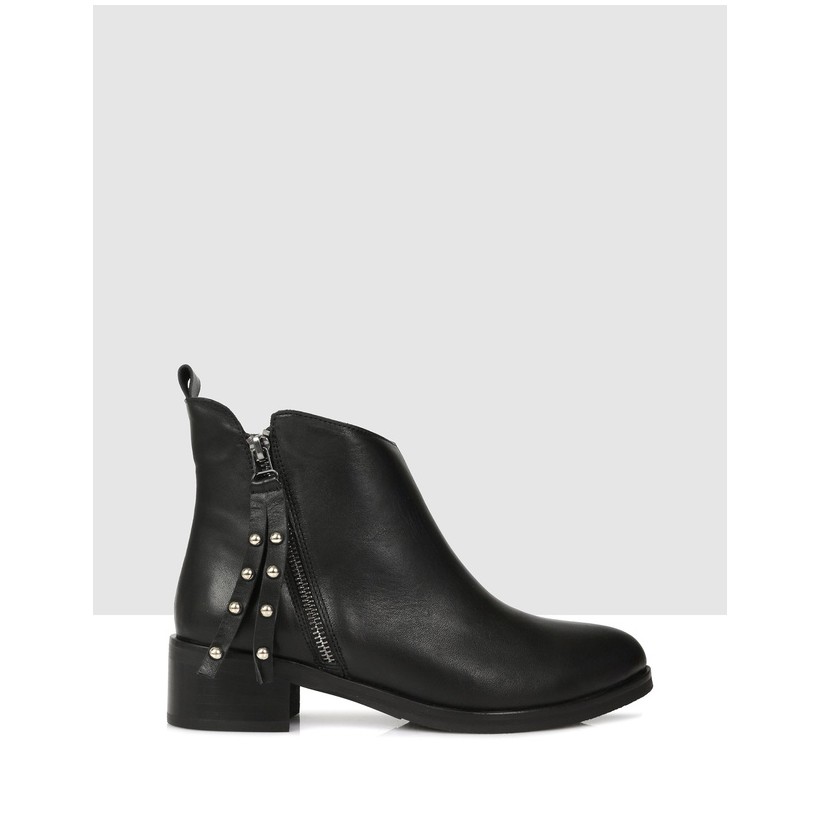 Gisela Ankle Boots Black by Sempre Di