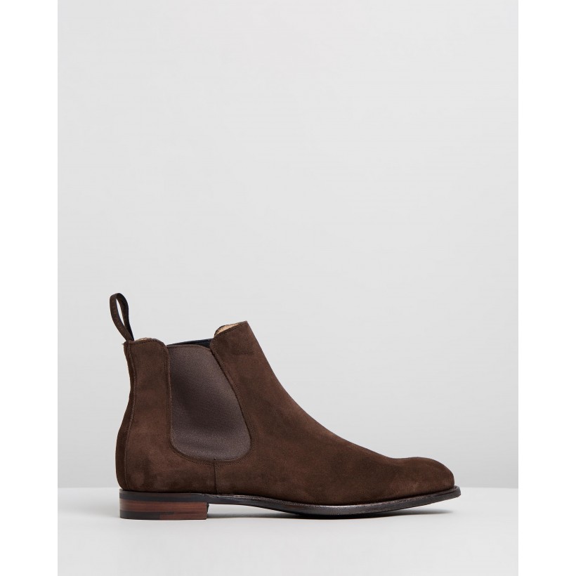 Godfrey D Chelsea Boots Plough Suede by Cheaney