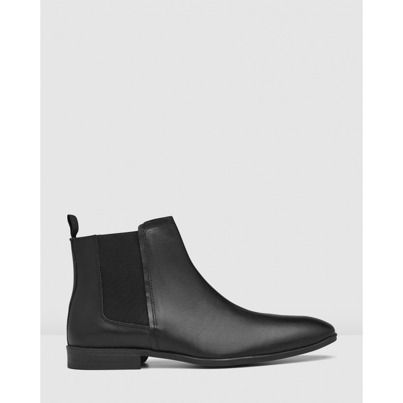 Govern Chelsea Boots Black by Aq By Aquila